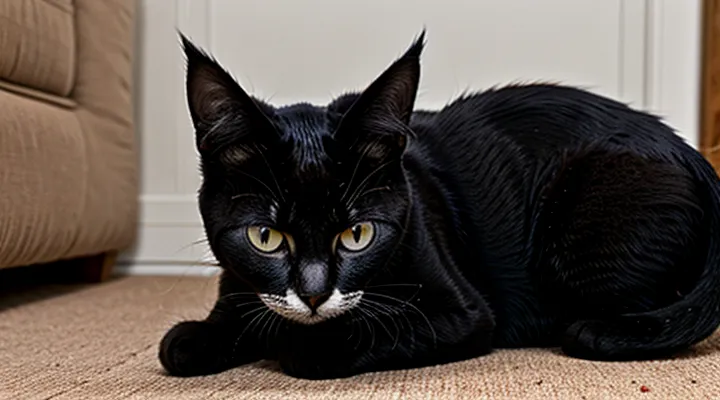 A cat has a tick head left: what to do?