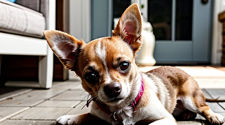 A Chihuahua is itching but has no fleas: what should be done?