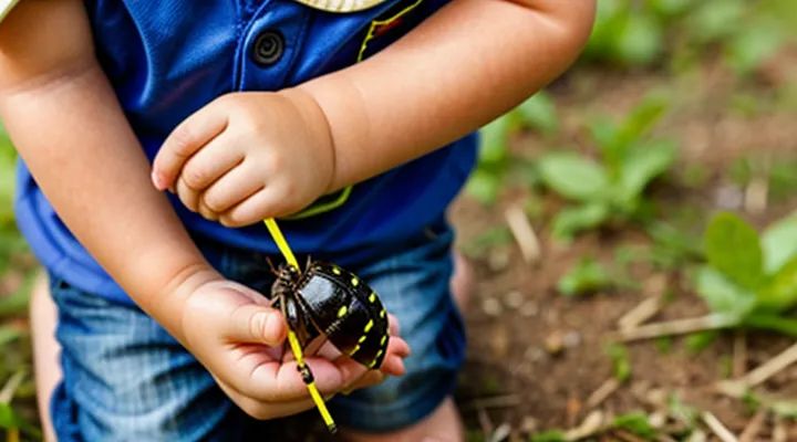 A child was bitten by a tick: what should you do?