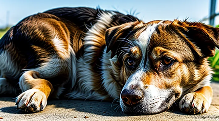 A dog's tick head remains attached—what should be done?