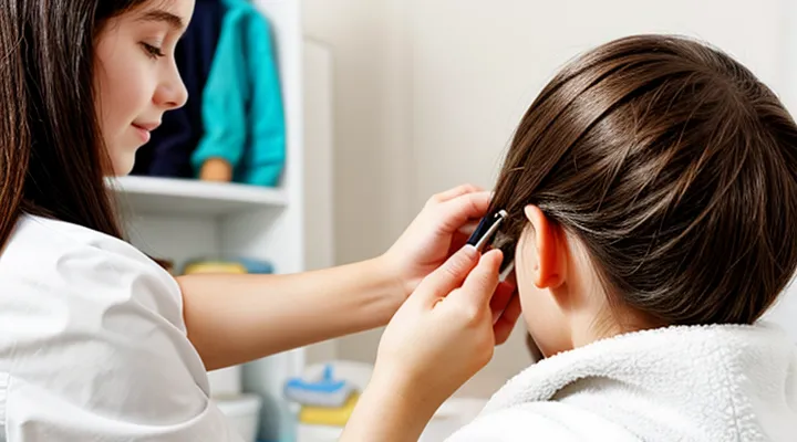 After how many days do lice go away?