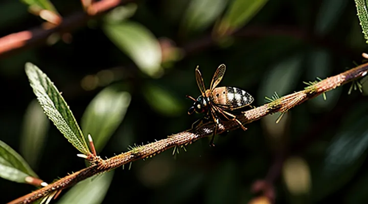 Are ticks found on pine trees?
