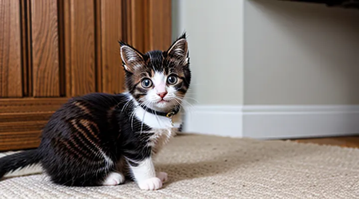 At how many months can a kitten wear a flea collar?