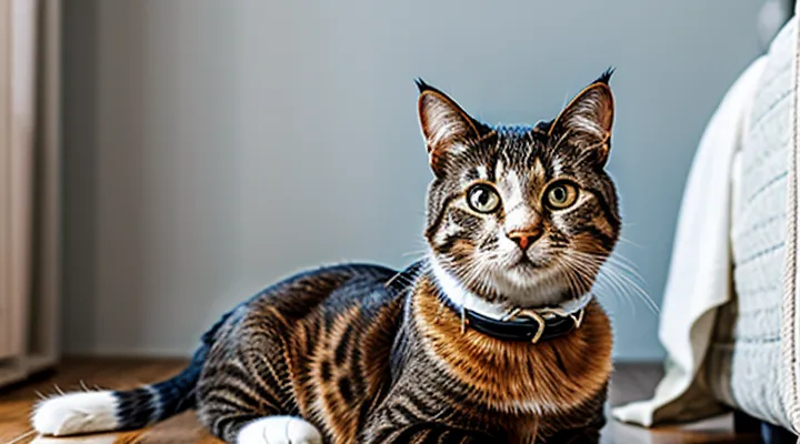 At what age can a flea collar be used for cats?