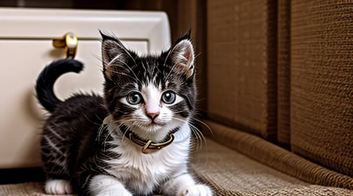 At what age can a kitten wear a flea collar?