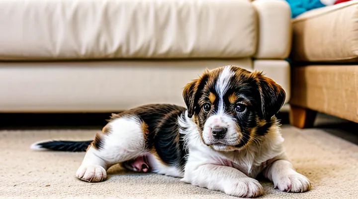 At what age can a puppy be treated for fleas?