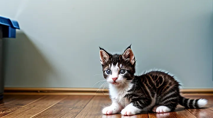 At what age can kittens be treated for fleas and worms?