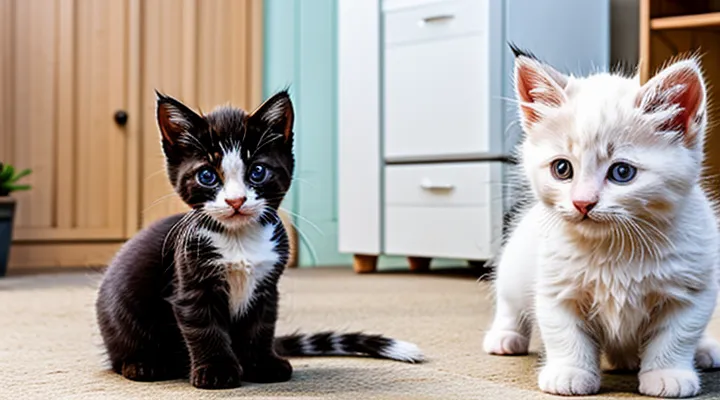 At what age can kittens be treated for fleas?