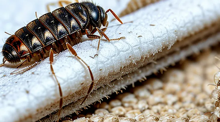 At what temperature do bedbugs and their larvae die?