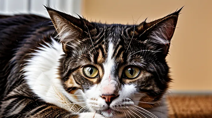Can a cat lose its fur due to fleas?