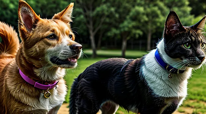 Can a dog flea collar be worn by cats?