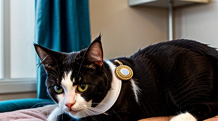 Can a nursing cat wear a flea collar?