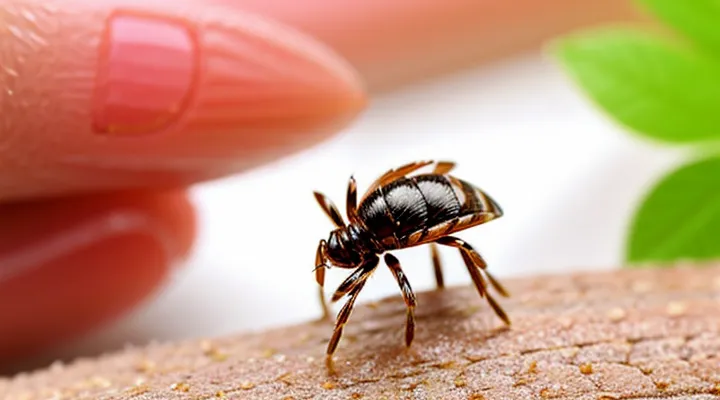 Can a person become ill if a tick does not attach to the skin?