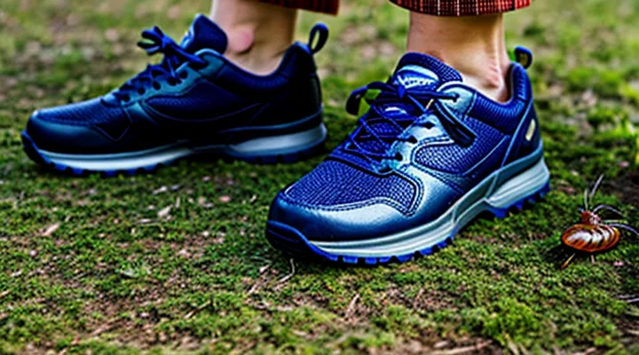 Can a tick be killed with a shoe?