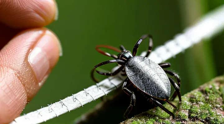 Can a tick bite but not attach to a person?