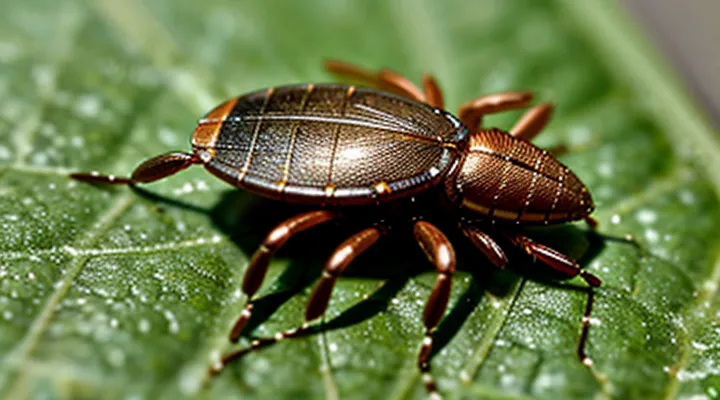 Can a tick detach from human skin on its own?