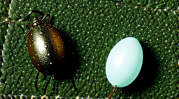 Can a tick lay eggs in a human?