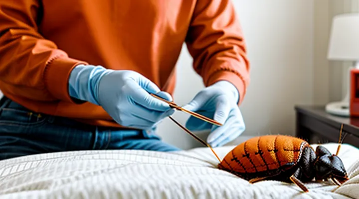 Can bedbugs be transferred to a person's clothing?