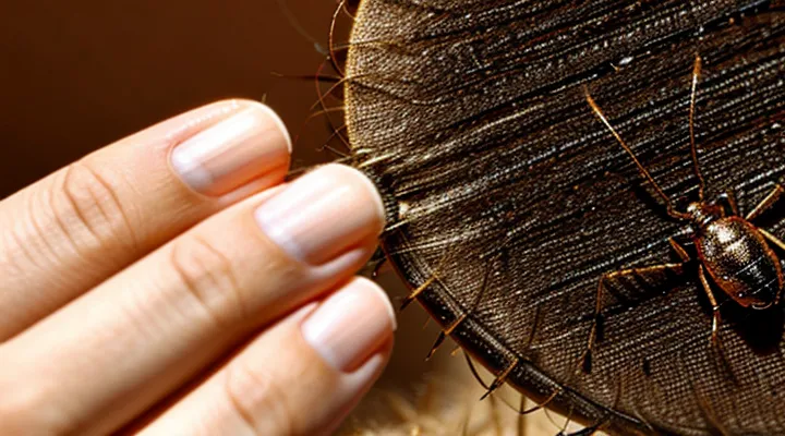 Can bedbugs live in a person's hair?