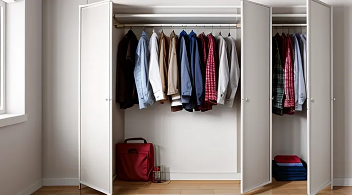 Can bedbugs live in a wardrobe with clothing?