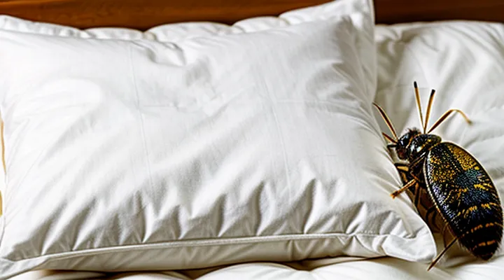 Can bedbugs live in feather pillows?