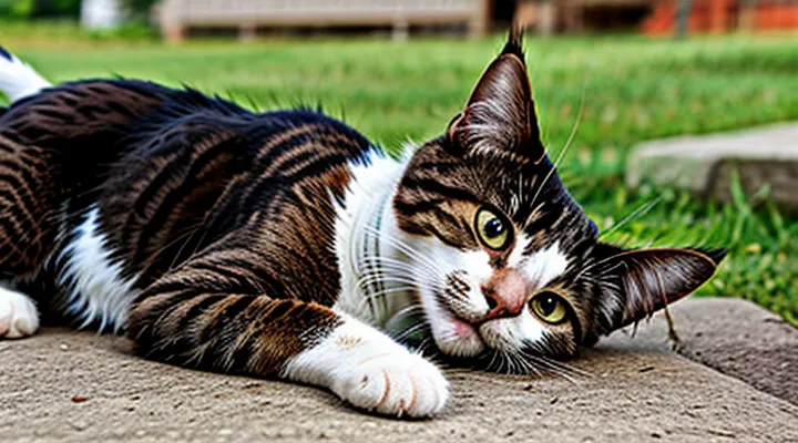 Can cats develop encephalitis after a tick bite?