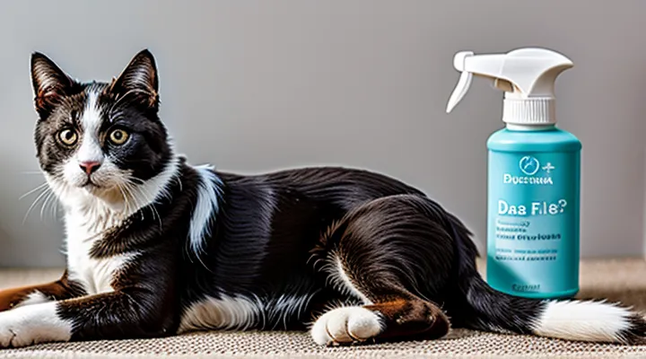 Can dog flea drops be applied to cats?