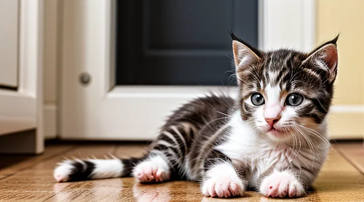Can fleas be transmitted from a kitten to a human?