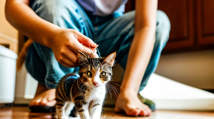 Can fleas be transmitted from cats to humans?