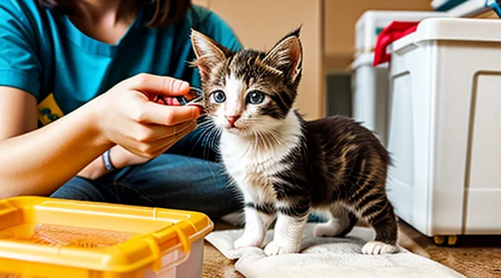 Can fleas from a kitten transfer to a human?