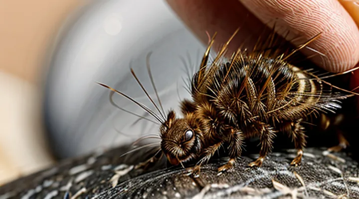 Can fleas live in human hair?