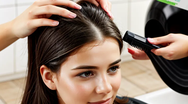 Can hair dye serve as a lice treatment?