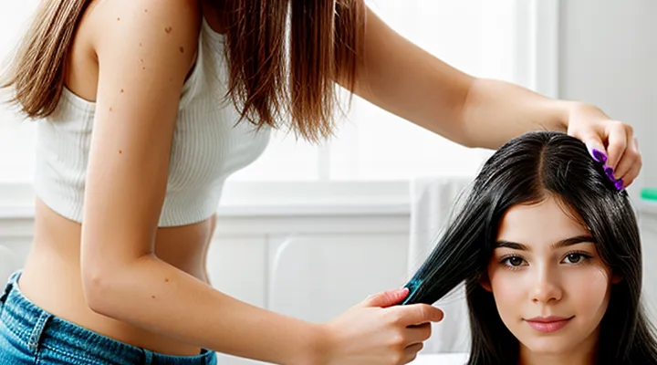 Can lice be killed by hair dye?