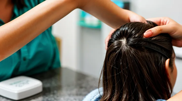 Can lice be poisoned with dichlorvos on the head?