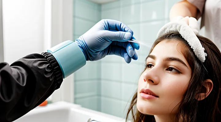 Can lice be removed with flea shampoo?