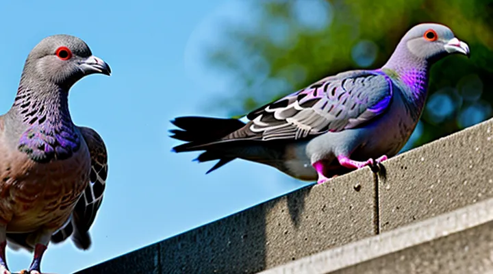 Can pigeons carry fleas?