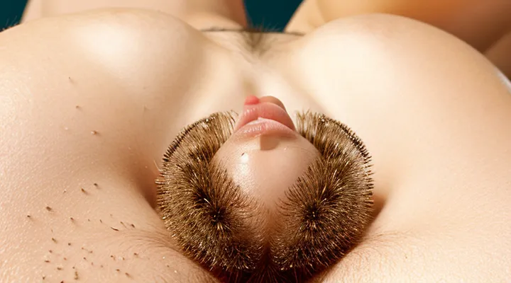 Can pubic lice exist without hair?