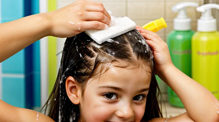 Can regular shampoo wash away lice?