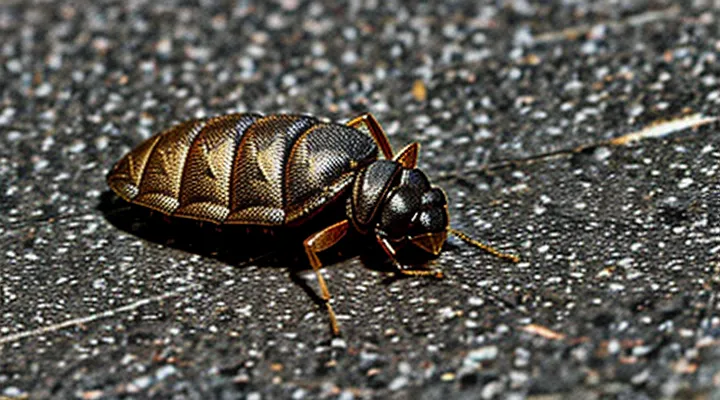 Can street bedbugs fly?