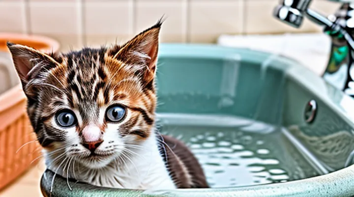 Can tar soap be used to wash a kitten for fleas?