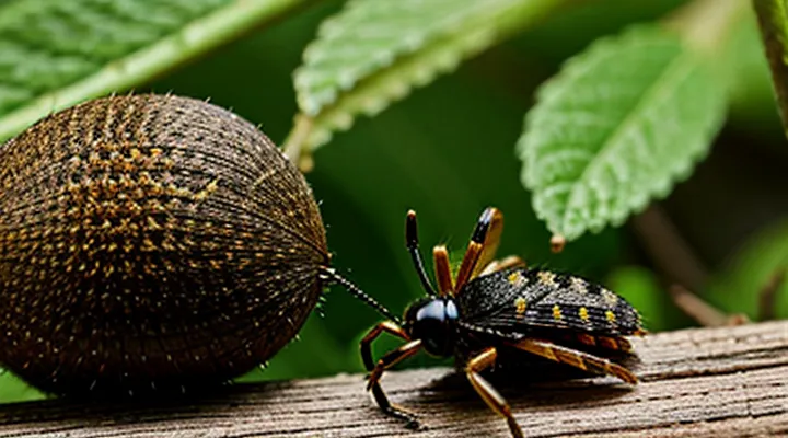 Can ticks fall from trees?