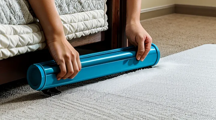 Can water be used to disperse dust for bed bug control?