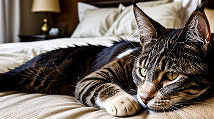 Can you sleep with a cat that has fleas?