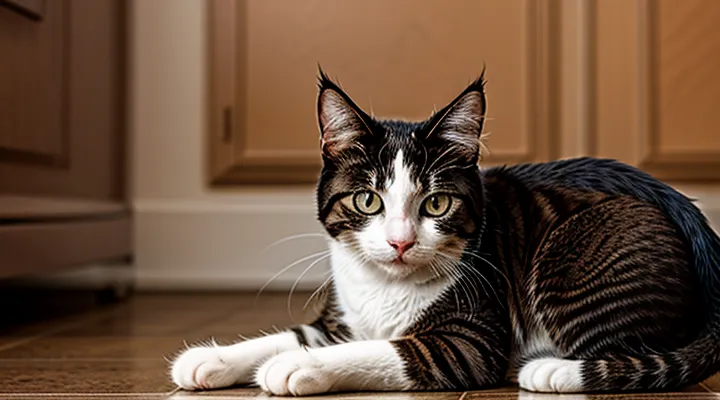 Do cats have lice or fleas, and how can you tell?