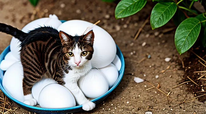 Do fleas lay eggs on cats?