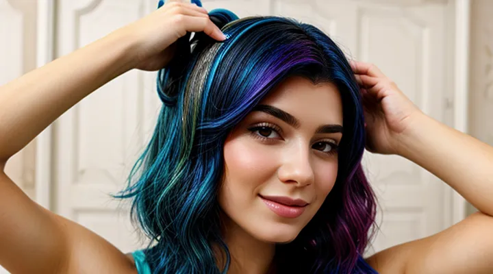 Do lice live on dyed hair?