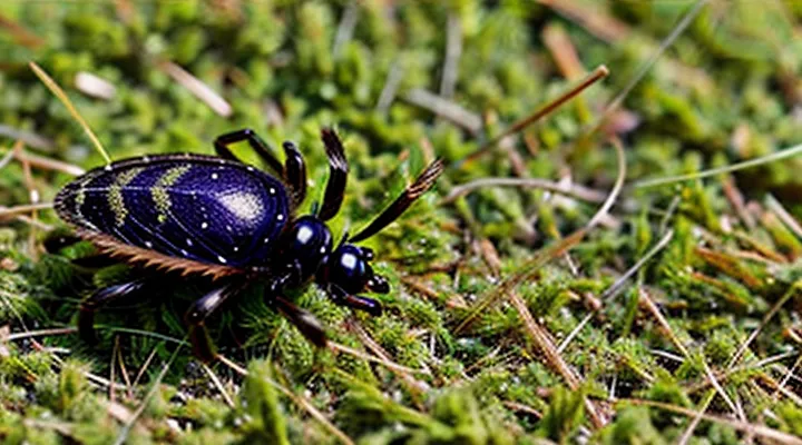 Do ticks inhabit grass or trees?