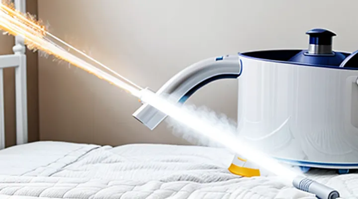 Does a steamer work against bed bugs?