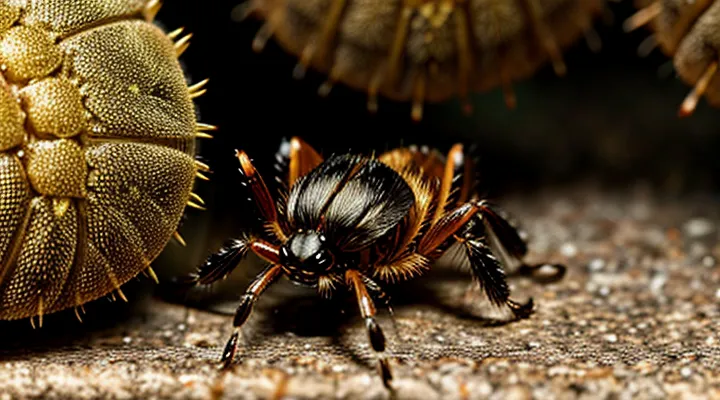 Does a tick bite or suck?