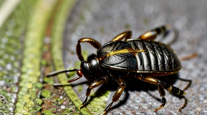 Does a tick detach on its own after biting?